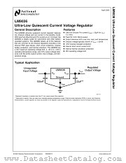 LM9036MM-3.3 datasheet pdf National Semiconductor