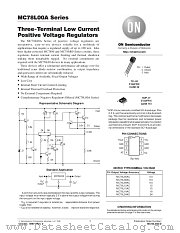MC78L00A datasheet pdf ON Semiconductor