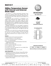 MAX1617DBR2 datasheet pdf ON Semiconductor