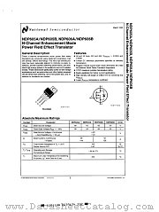 NDP606B datasheet pdf National Semiconductor