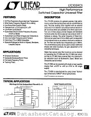 LTC1059S datasheet pdf Linear Technology