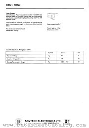 BB621 datasheet pdf Semtech