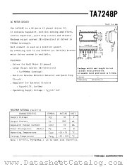 TA7248P datasheet pdf TOSHIBA