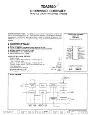 TDA2510 datasheet pdf Fairchild Semiconductor