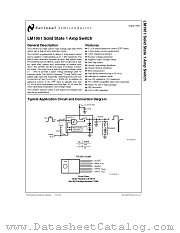 LM1951T datasheet pdf National Semiconductor