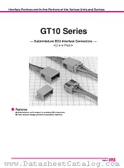 GT10-16DP-HU datasheet pdf Hirose Electric