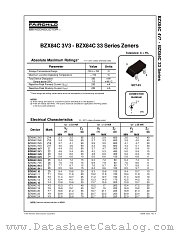 BZX84C datasheet pdf Fairchild Semiconductor