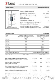 BY252 datasheet pdf Diotec Elektronische