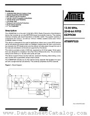 AT88RF020-WC-82 datasheet pdf Atmel