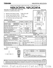 16DL2DZ47A datasheet pdf TOSHIBA