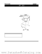 HP-202 datasheet pdf Kodenshi Corp