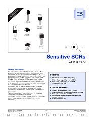 S6004VS1 datasheet pdf Teccor Electronics
