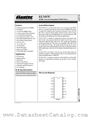 EL7457 datasheet pdf Elantec Semiconductor