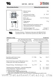 KBPC802 datasheet pdf Diotec Elektronische