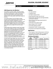 ISL6550CIR datasheet pdf Intersil