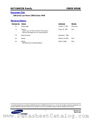 K6T1008C2E-TF70 datasheet pdf Samsung Electronic