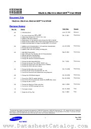 DS_K7R323682M datasheet pdf Samsung Electronic