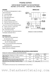 P6SMBJ75CA datasheet pdf TRSYS