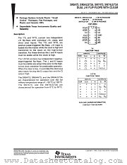SN5473J datasheet pdf Texas Instruments