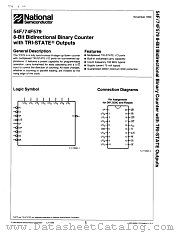 74F579PCQR datasheet pdf National Semiconductor