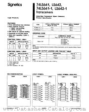 74LS641 datasheet pdf Philips