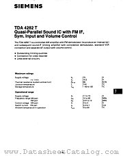 TDA4282T datasheet pdf Infineon