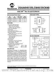 24LC640-IST datasheet pdf Microchip