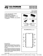 HCC4572B datasheet pdf ST Microelectronics