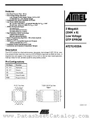 AT27LV020A-12TI datasheet pdf Atmel