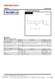 VR60BP datasheet pdf Shindengen