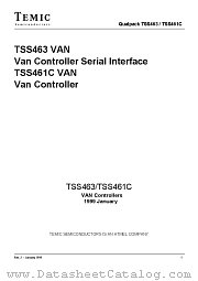 TSS461C datasheet pdf TEMIC