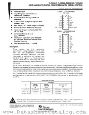 TLC0838I datasheet pdf Texas Instruments