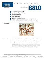 TGA8810 datasheet pdf TriQuint Semiconductor