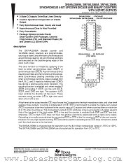 SN54ALS569AFK datasheet pdf Texas Instruments