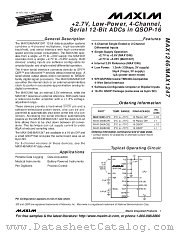 MAX1246BEEE datasheet pdf MAXIM - Dallas Semiconductor