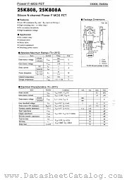 2SK808 datasheet pdf Panasonic