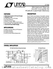 LT1106CF datasheet pdf Linear Technology