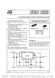 L4973D51 datasheet pdf ST Microelectronics