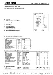 2SC3318 datasheet pdf Fuji Electric