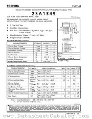 2SA1349 datasheet pdf TOSHIBA