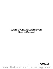 AM186ES datasheet pdf Advanced Micro Devices