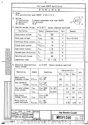 2SK1016 datasheet pdf Fuji Electric