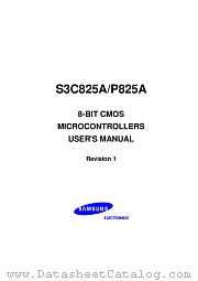 S3C825 datasheet pdf Samsung Electronic