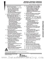 TMS32C6415DGLSA6E3 datasheet pdf Texas Instruments