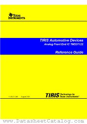 TMS37122 datasheet pdf Texas Instruments
