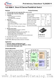 TLE6288 datasheet pdf Infineon