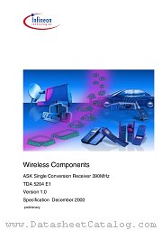 TDA5204E1 datasheet pdf Infineon