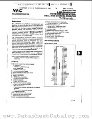 UPD7831X datasheet pdf NEC