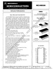 MC146818A datasheet pdf Motorola
