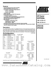 AT25128T2-10TC-2.7 datasheet pdf Atmel